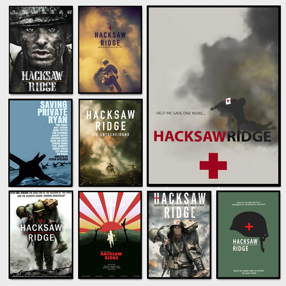Hacksaw - Poster di Hacksaw Ridge, film retrò