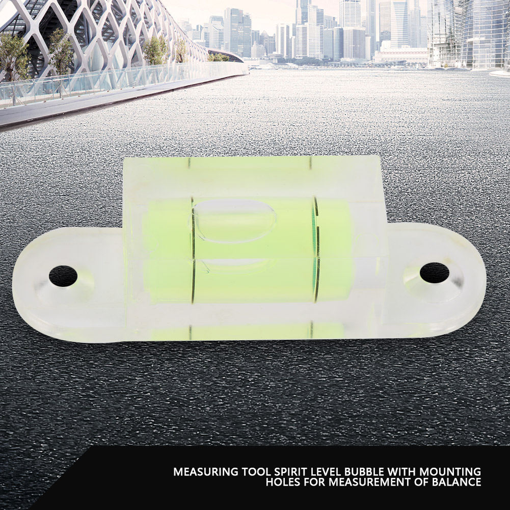 Spirit Level - Livella a bolla portatile con foro